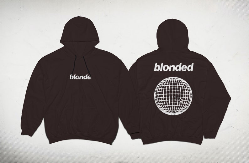 Frank Ocean Blond Hoodie,Gift for him her Custom pullover Hoodie Blonde Hoodies Frank Ocean Album Hoodie Valentine's day Gift Blonded image 1