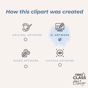 K&ouml;nnte beinhalten: Ein Quiz mit vier Optionen: Original-Artwork, KI-Artwork, gemischtes Artwork und Vintage-Artwork. Die Option KI-Artwork ist mit einem H&auml;kchen ausgew&auml;hlt.