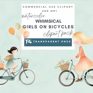 Clipart ragazza in bicicletta, clipart ragazza carina e bicicletta, clipart ragazza stravagante in bicicletta, illustrazione ragazza, file png primavera png estate png