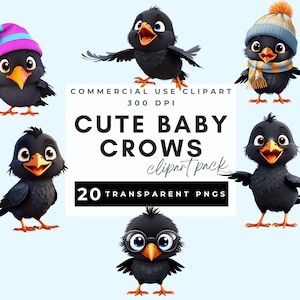 Clipart bébé oiseau, clipart bébé corbeau, oiseau drôle png drôles oiseaux mignons clipart corbeaux drôles et mignons png projets créatifs Clipart drôles d'oiseaux