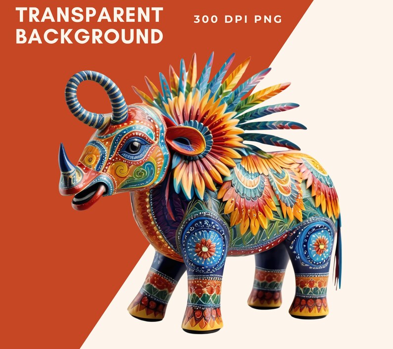 Alebrijes Clipart, Día De Los Muertos Alebrije Clip Art, Day of the