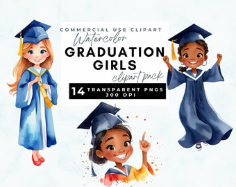 watercolor clipart graduation fashion girl PNG graduation girl graduation cap graduation clipart graduation hat graduation design clipart