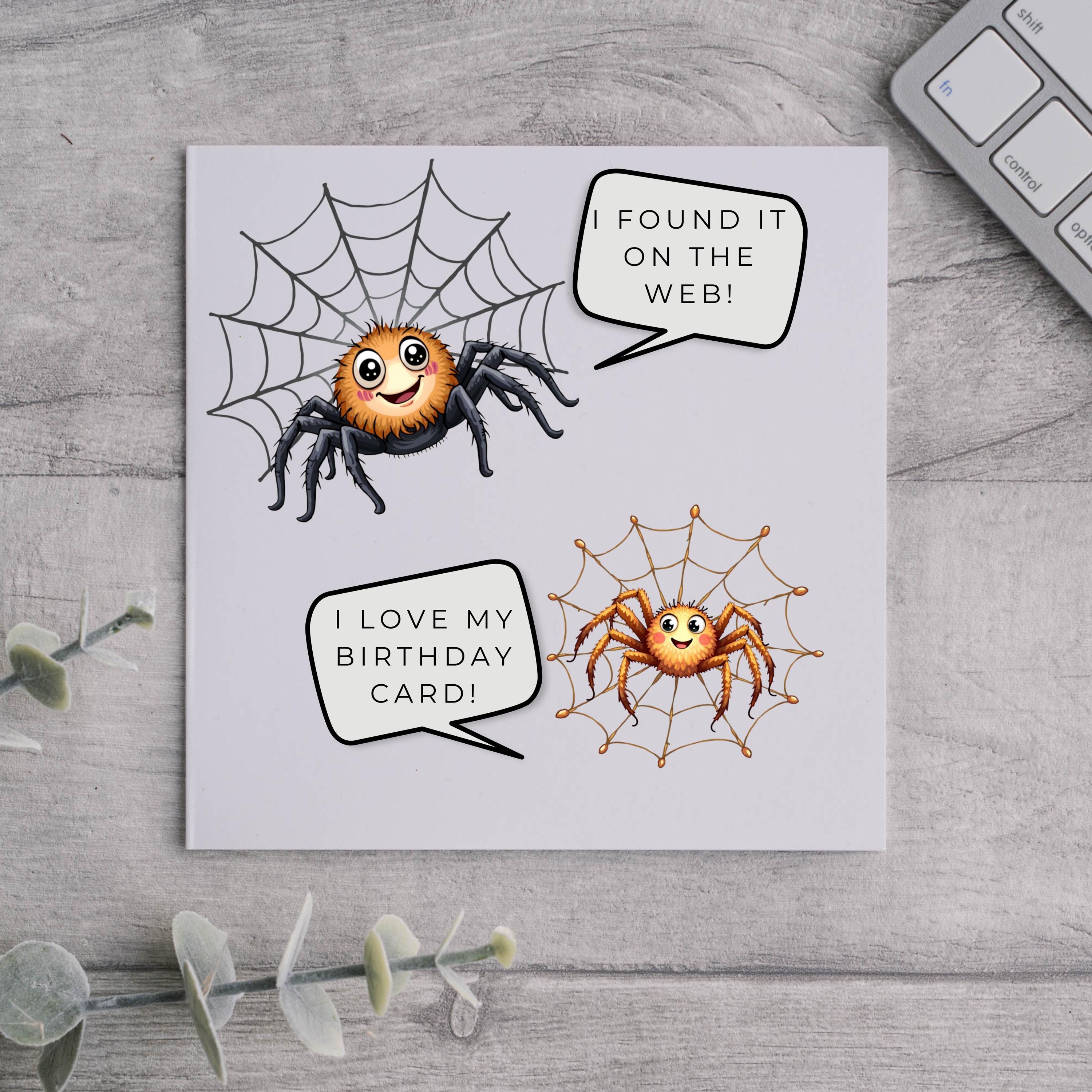 小さな面白いクモ - 子ども向けぬりえページ：昆虫, image size:3000x3000