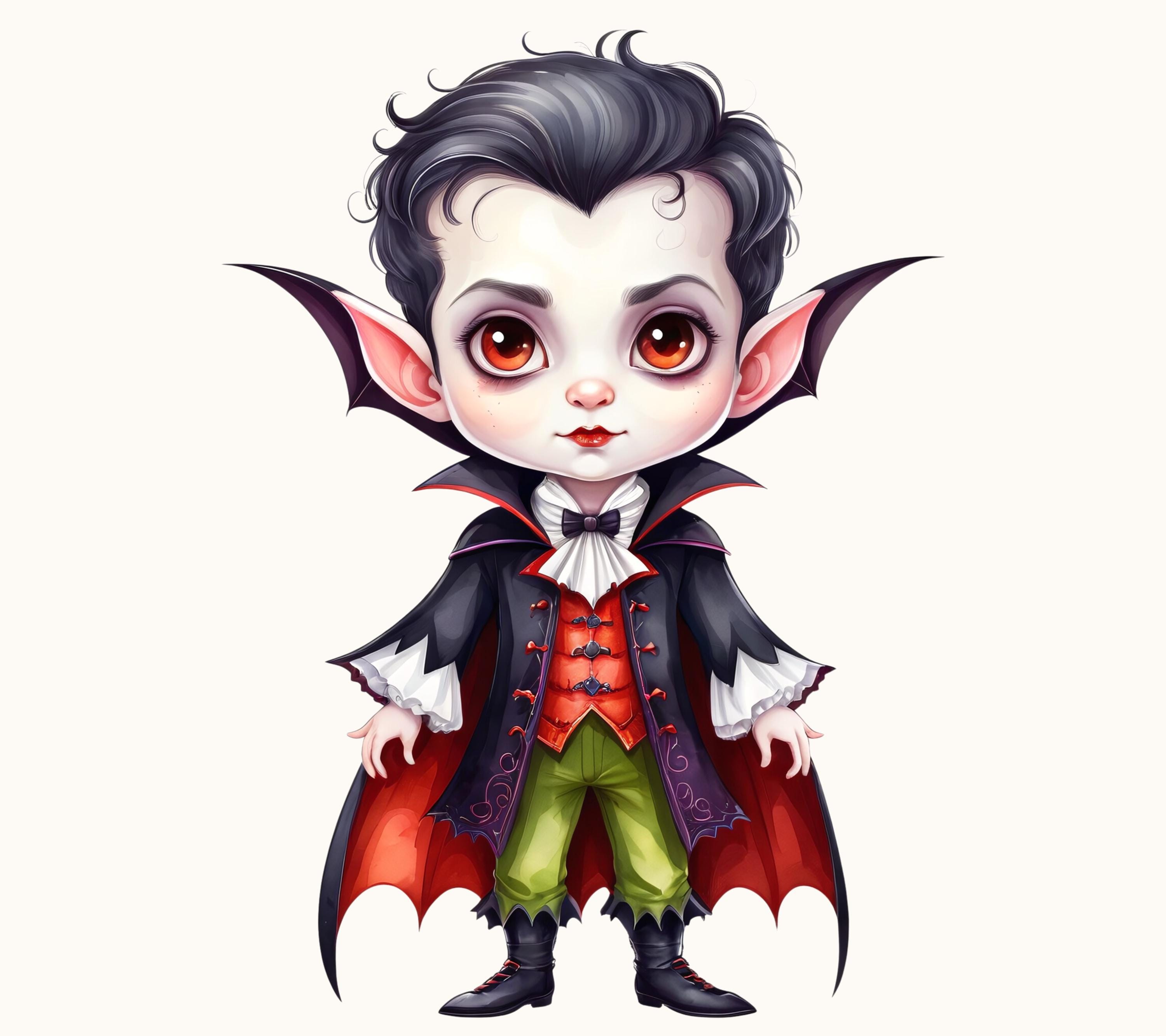 Imágenes prediseñadas de vampiros lindos, imágenes prediseñadas lindas de  vampiros de Halloween, ilustraciones espeluznantes de Drácula, gráficos  digitales, decoraciones imprimibles, uso comercial - Etsy México, image size:3000x2666