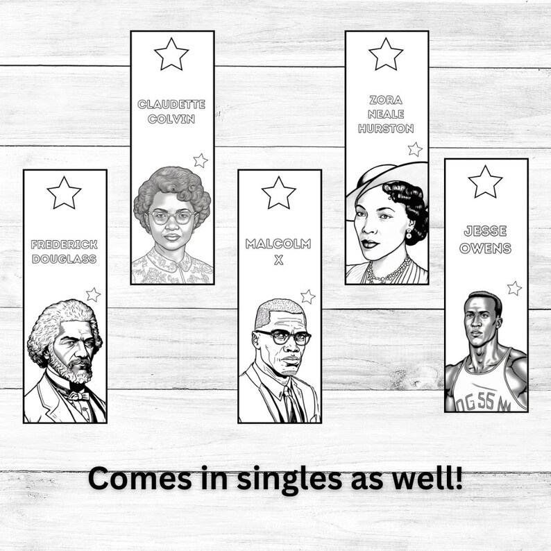 Black History Activities For Kids Black History Bookmarks Black black-history-activities-for-kids-black-history-bookmarks-black