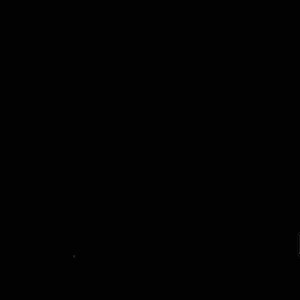 May include: A black background with a white thumbs-up symbol in the lower right corner. The thumbs-up has a dripping effect at the bottom, suggesting a melting or liquid appearance.