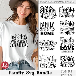 Family SVG, Bundle, Rustic Farmhouse Sign, Farmhouse quote, Family Quotes, Family sign, Home decor svg, Cut File Cricut, Silhouette