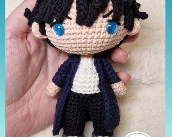 PDF Crochet Pattern : Jinwoo Sungn Amigurumi - Etsy