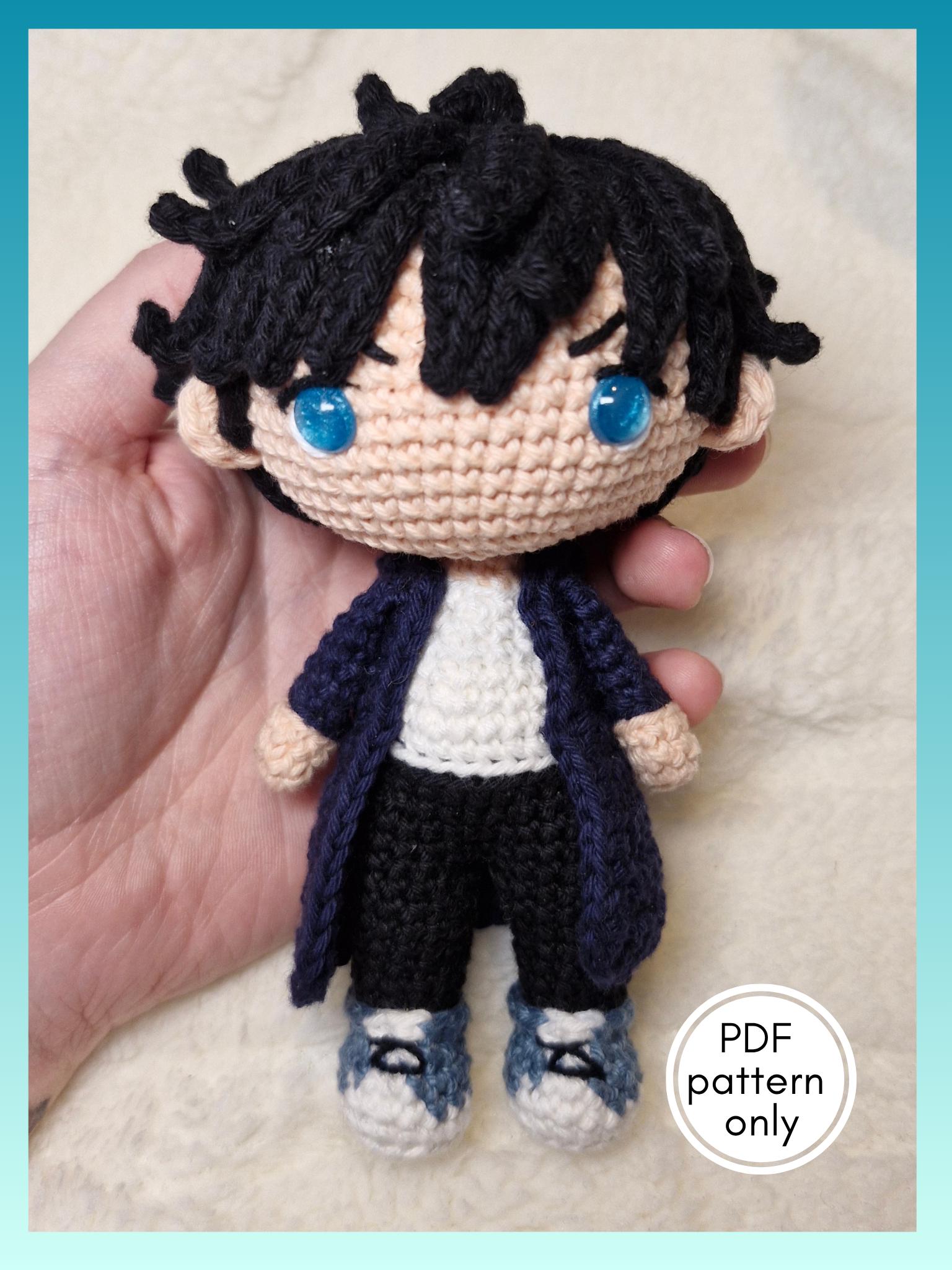 PDF Crochet Pattern : Jinwoo Sungn Amigurumi - Etsy