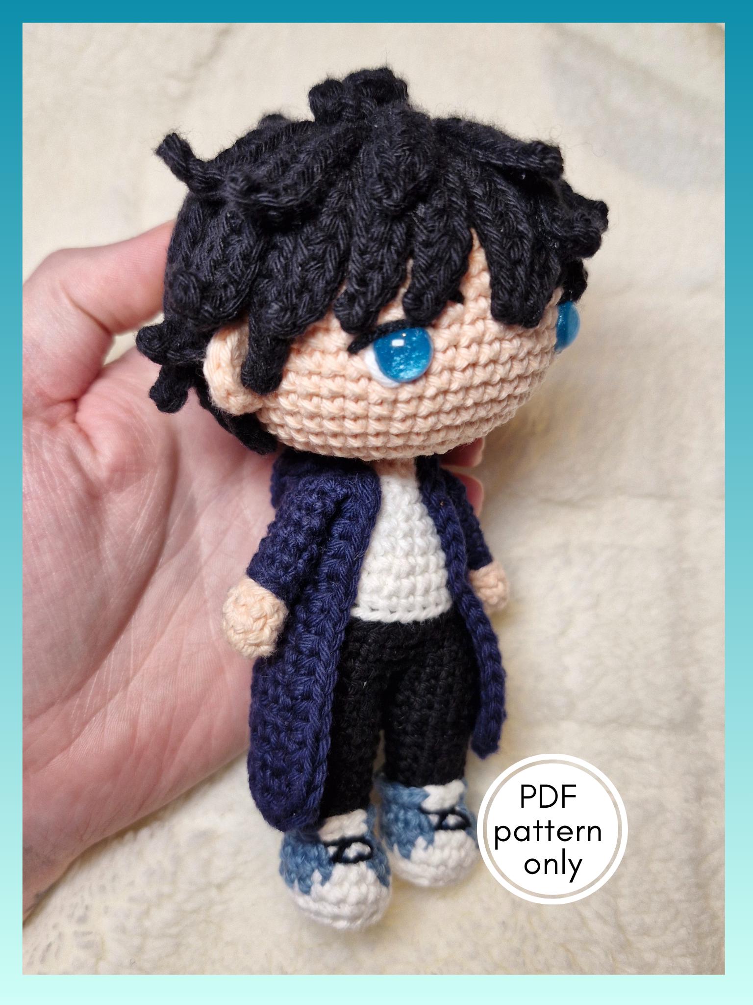 PDF Crochet Pattern : Jinwoo Sungn Amigurumi - Etsy
