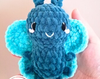 Bee, ladybug, butterfly, Low sew PDF Crochet Pattern, insect crochet pattern, amigurumi, plushie, bee pattern, amigurumi pattern, crochet