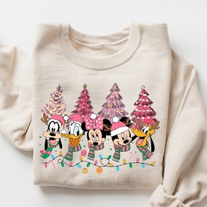 Mickey and Friends Christmas Sweatshirt, Disney Family Christmas Tee, Mickey Minnie Christmas Shirt, Mickey&#39;s Very Merry Christmas, Xmas Tee