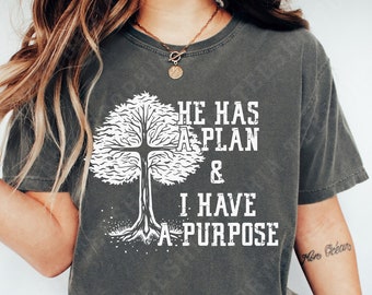 Comfort Colors Christian T-Shirt: Jesus Is King, Bible Verse Tee