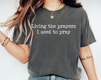 Comfort Colors Christian T-Shirt: Bible Verse, Faith Tee