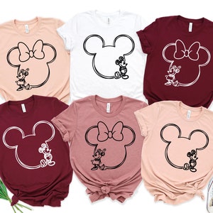 Mickey Minnie Shirt, Disney Family Shirt, Disney Vacation Shirt, Disneyland Shirt, Magic Kingdom Shirt, Mickey Minnie Mouse Shirt,Disney Tee