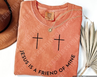 Comfort Colors Jesus Shirt: Religious Christian Tee