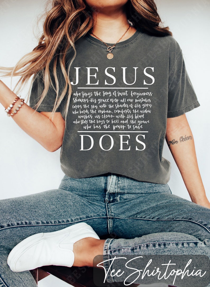 Comfort Colors® Religious Shirt, Jesus Loves You Shirt, Christian Tshirts, Bible Verse Shirt, Faith Shirt, Christian Apparel, Jesus Shirts, Jesus Graphic Tee, Jesus Is King Shirt