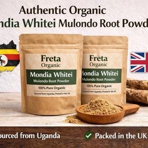 Mondia Whitei Mulondo Root Powder | Organic Ugandan White Ginger ...