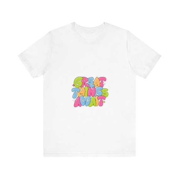 Minimalist  T-Shirt Simple graphic Tee Clean shirt