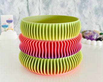 3D Printed Stackable Tray Set | Eco-Friendly PLA Organizer