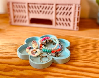 3D Printed Flower Tray | Eco-Friendly PLA Desk Organizer