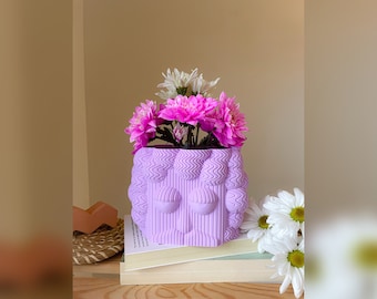 Frank Vase | 3D Printed Plant Pot | Eco-Friendly Decor