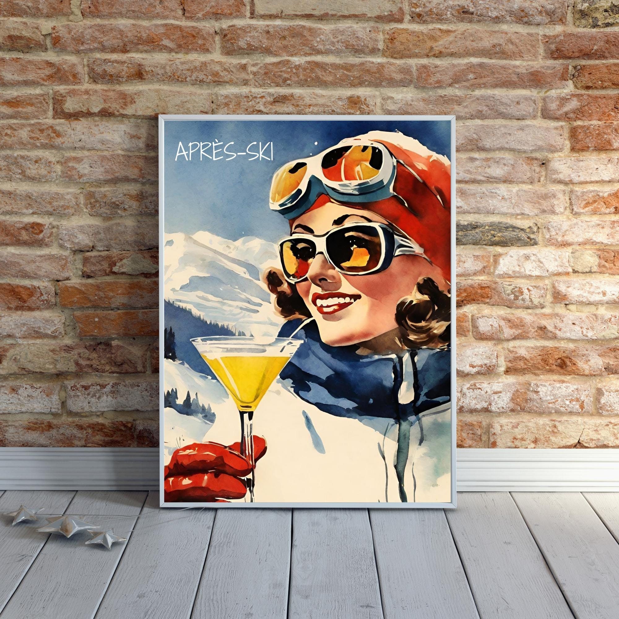 Tulup Image Sur Toile Tableau Imprimé 125x50cm - Montagnes En Hiver