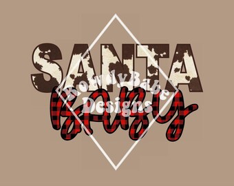 Santa Baby PNG, Digital Design, Sublimation Design, Trendy png, Trendy Sublimation, Digital Download-Shirt Design-png