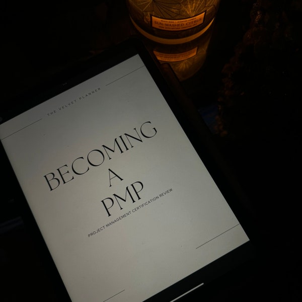 Becoming a PMP