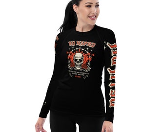 Heavy Metal Jiu Jitsu BJJ Rashguard voor dames