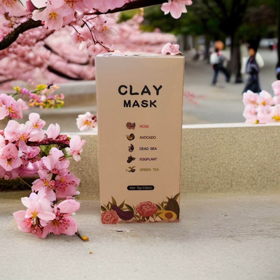 10 Pack Assorted Organic Clay Face Masks Variety Assortment Etsy