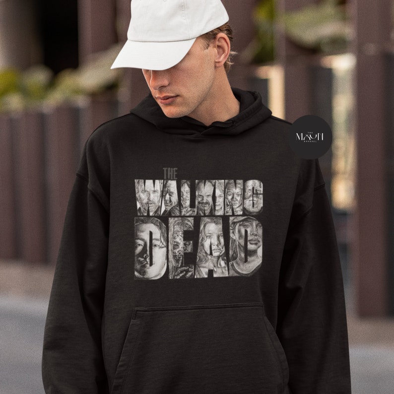 Limited the Walking Dead Hoodie Rick Grimes Hoodie Daryl Dixon Hoodie TWD Hoodie the Walking