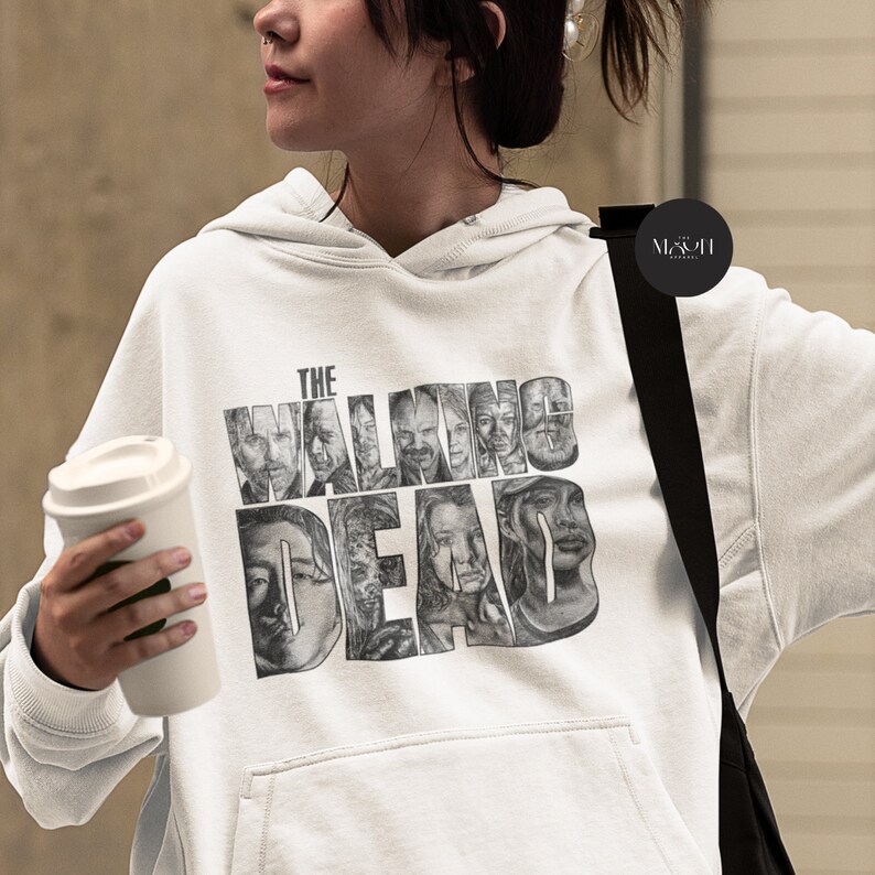 Limited the Walking Dead Hoodie Rick Grimes Hoodie Daryl Dixon Hoodie TWD Hoodie the Walking