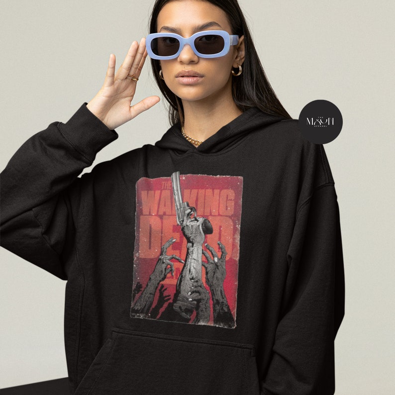 Limited the Walking Dead Hoodie Rick Grimes Hoodie Daryl Dixon Hoodie TWD Hoodie the Walking