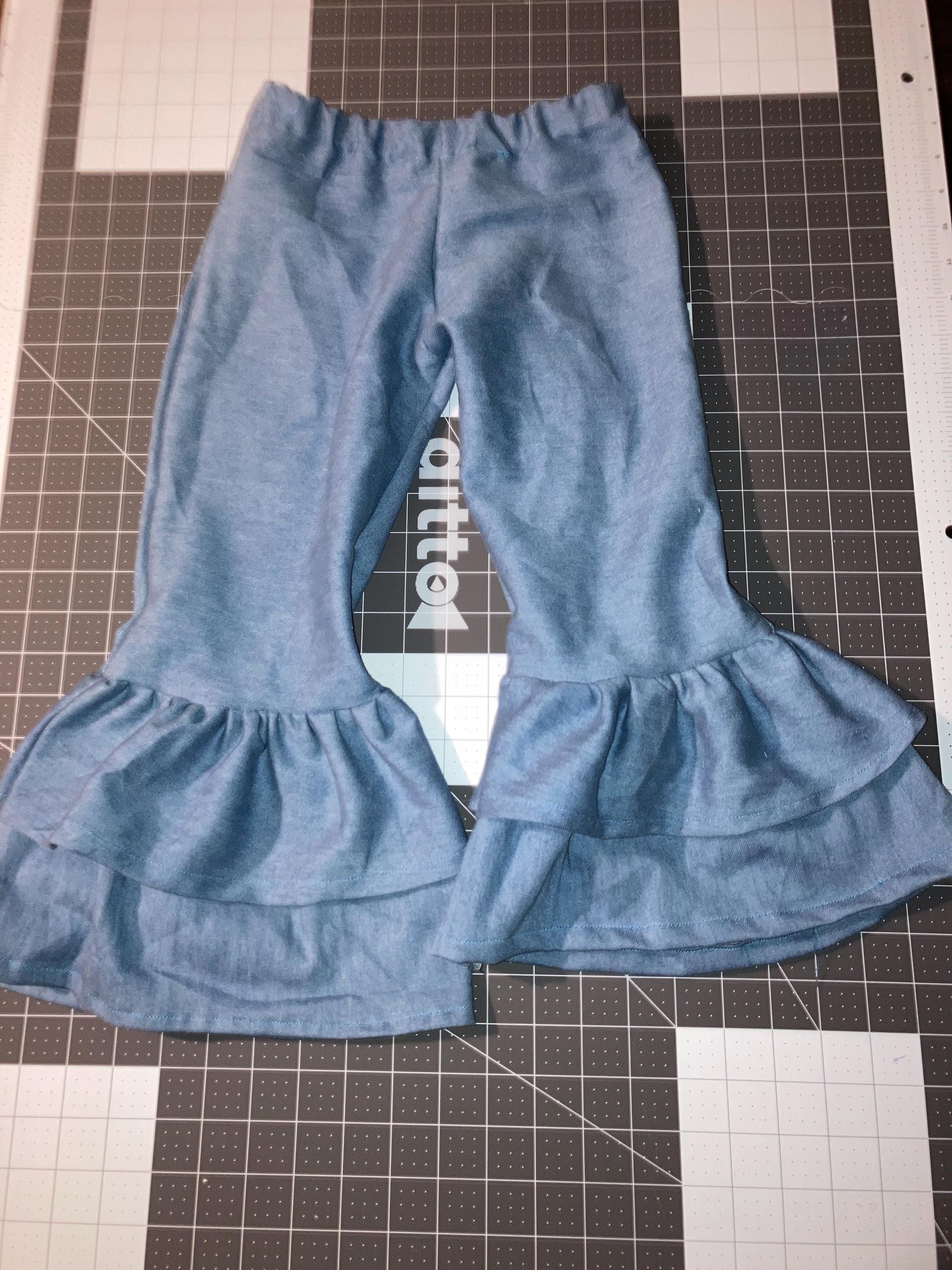 Ruffle Jeans - Etsy