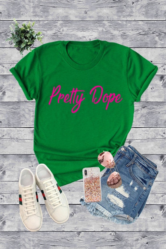 Womens Aka Shirt, Sorority Shirt, Alpha Kappa A, Pink And Green Womens Aka Shirt, Sorority Shirt, Alpha Kappa A, Pink And Green