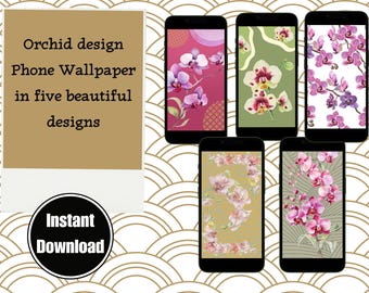 Stunning Elegant Orchid Oriental Phone Wallpapers