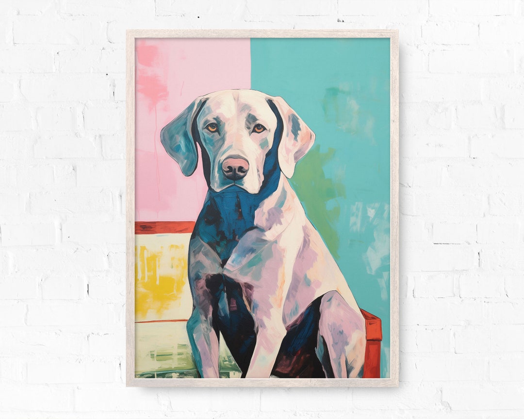 Labrador Retriever Art Painting Fine Art Labrador Wall Decor Etsy