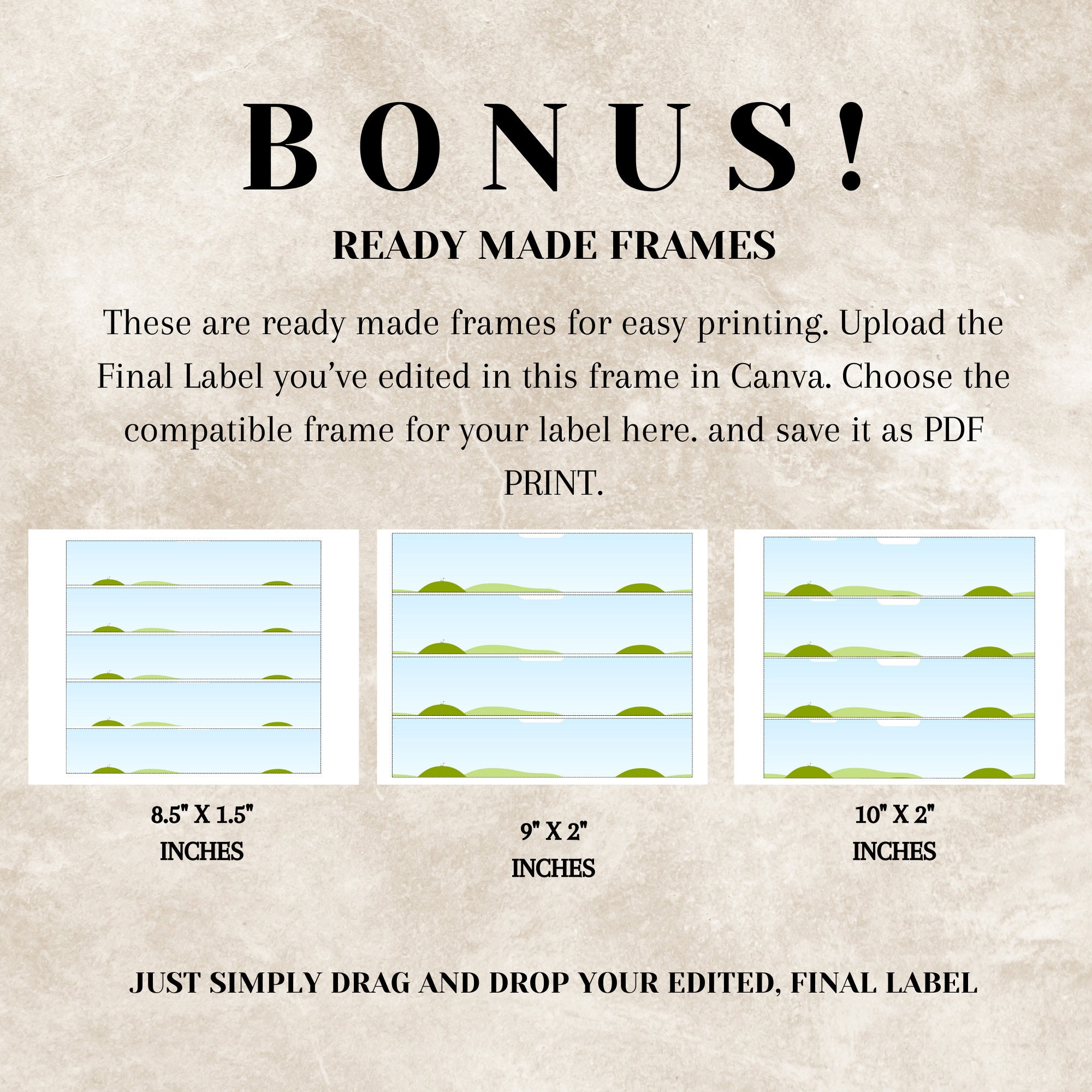 Editable Soap Label Template Canva, Soap Band Template, Soap Bar Labels ...