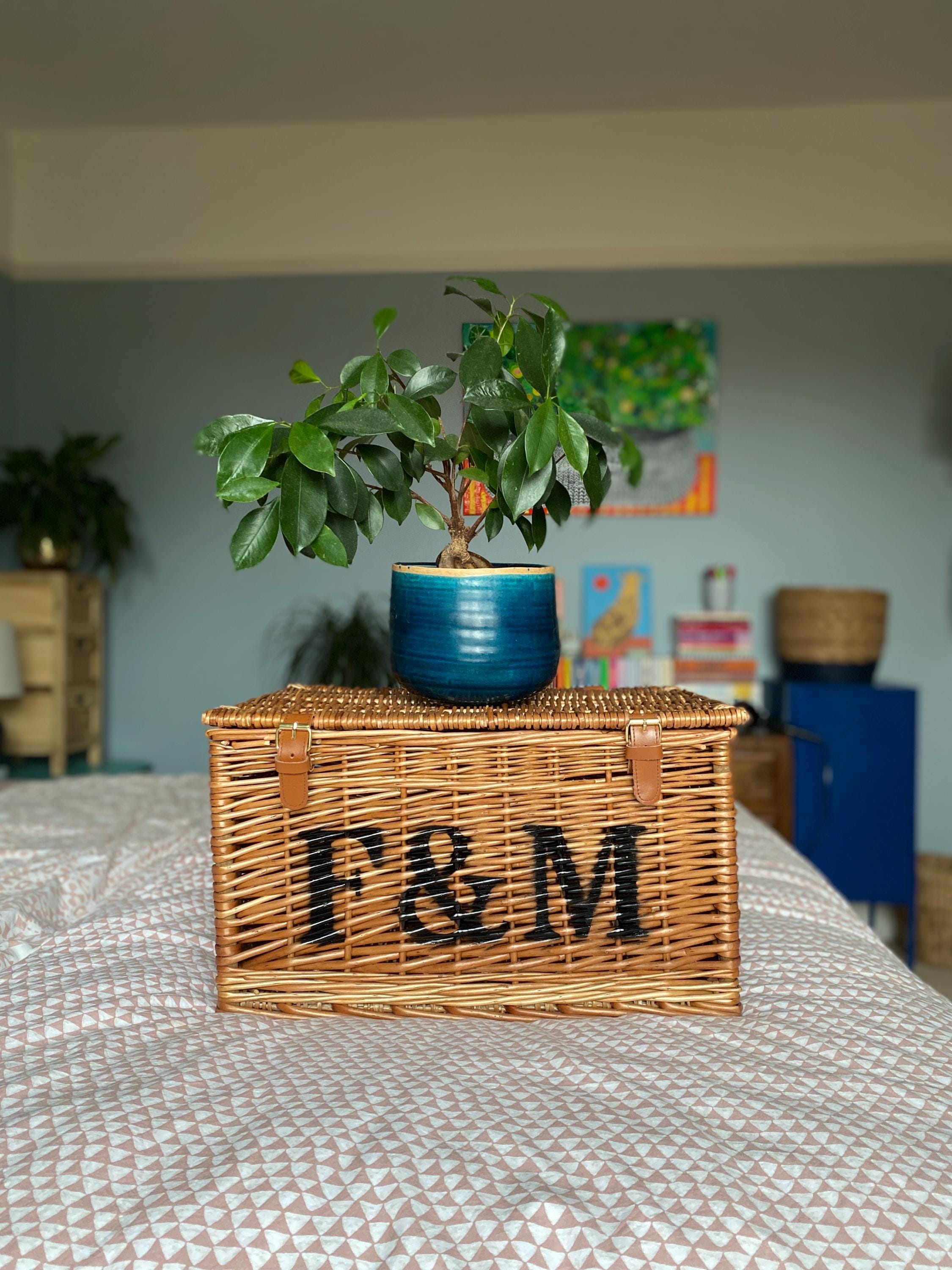 F & M Basket Large - Etsy UK F & M Basket Large - Etsy UK