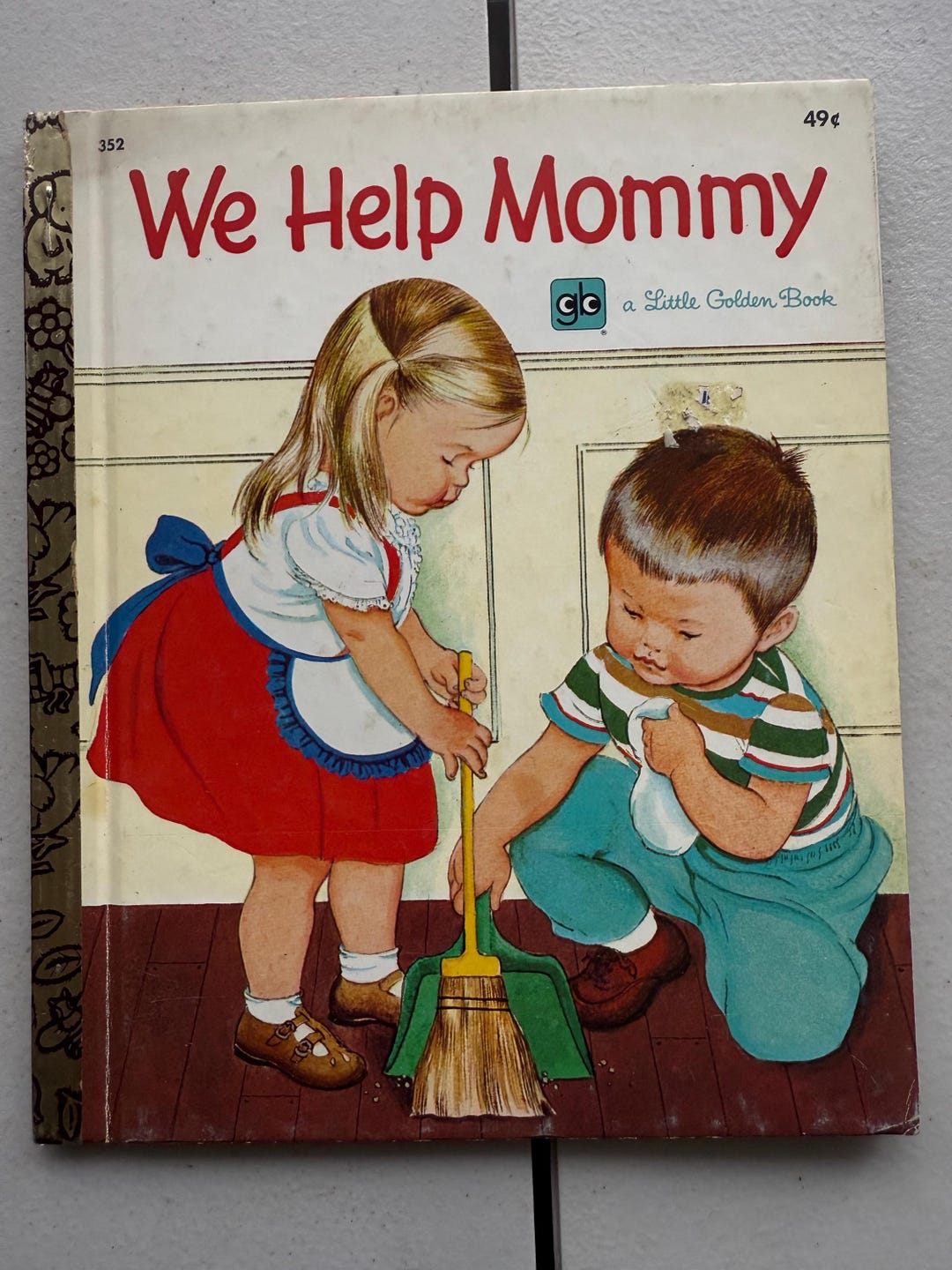 We Help Mommy Little Golden Book Ninth Printing 1974 Etsy