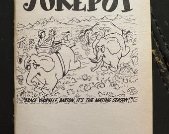 1964 adult  funny humorous comic pocket book cartoons