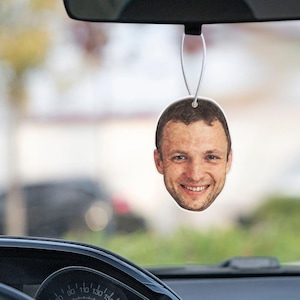 Custom Car Air Freshener | Your Face Car Air Freshener | Hanging Air Freshener | Face Air Freshener | Custom Face Air Freshener