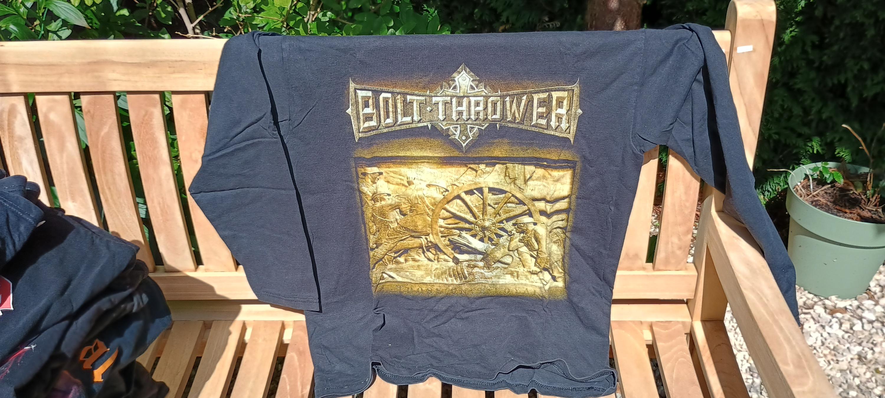 Bolt Thrower - Those Once Loyal Tour Shirt - Etsy