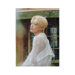 ATEEZ Hongjoong Summer Vers. 1 , Hongjoong Bias, Custom Gift for ATINY and K-Pop Fans, Hongjoong Merch, Velveteen Minky Blanket