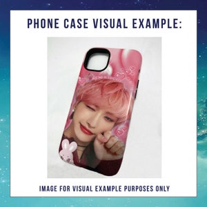 Étui de téléphone Seonghwa Bias, Ateez Seonghwa Tough Case, Cadeau personnalisé pour les fans d'Atiny et de K-Pop, Seonghwa Merch