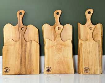 The Tree Series Live Edge Hand Crafted Charcuterie Boards