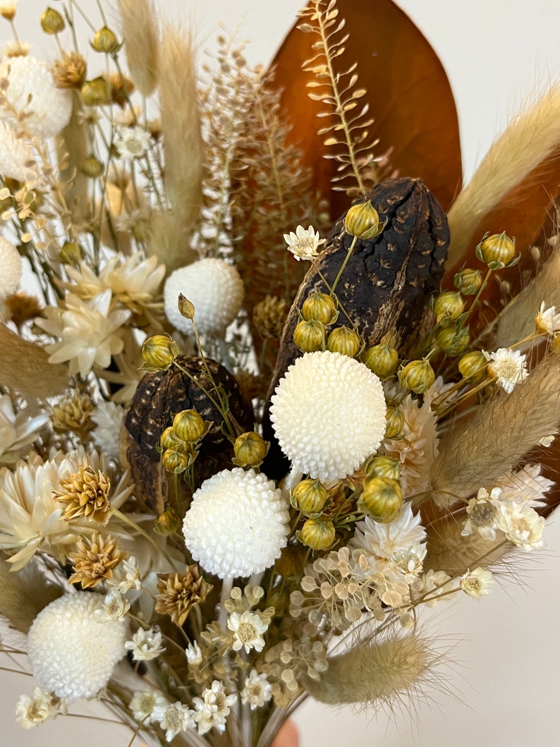 All Natural Dried Flowers Bouquet, Dried Flower Arrangement for Home Decor, Flower Decor for