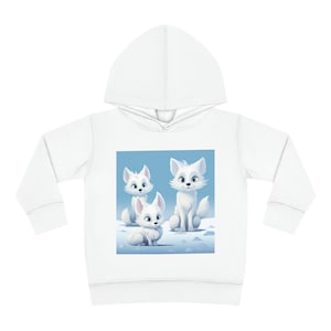 Fleece trui met capuchon voor peuters