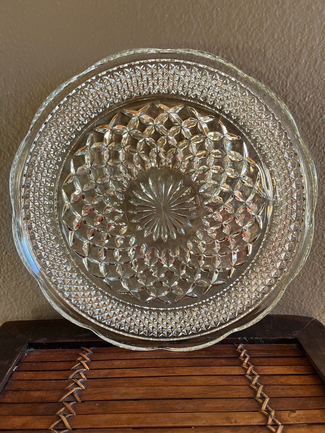 4 Wexford Dinner Plates by Anchor Hocking Etsy